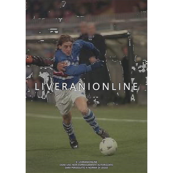 25-01-1998 GENOVA CAMPIONATO DI CALCIO SERIE A SAMPDORIA-ROMA 1-1 NELLA FOTO GIUSEPPE SIGNORI AG ALDO LIVERANI SAS