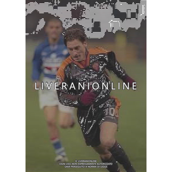 25-01-1998 GENOVA CAMPIONATO DI CALCIO SERIE A SAMPDORIA-ROMA 1-1 NELLA FOTO FRANCESCO TOTTI AG ALDO LIVERANI SAS