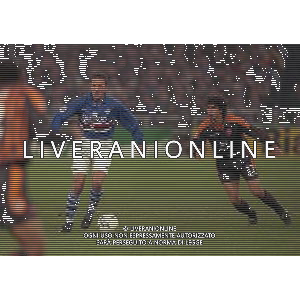 25-01-1998 GENOVA CAMPIONATO DI CALCIO SERIE A SAMPDORIA-ROMA 1-1 NELLA FOTO SINISA MIHAJLOVIC AG ALDO LIVERANI SAS