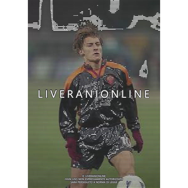 25-01-1998 GENOVA CAMPIONATO DI CALCIO SERIE A SAMPDORIA-ROMA 1-1 NELLA FOTO FRANCESCO TOTTI AG ALDO LIVERANI SAS
