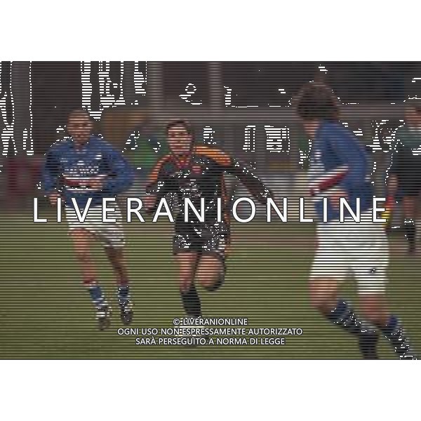 25-01-1998 GENOVA CAMPIONATO DI CALCIO SERIE A SAMPDORIA-ROMA 1-1 NELLA FOTO VINCENT CANDELA AG ALDO LIVERANI SAS