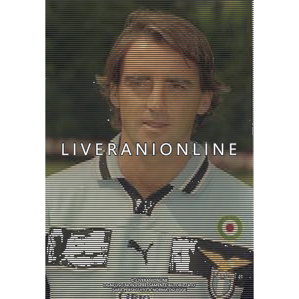 26-07-1998 VIGO DI FASSA-PRIMI PIANI ROSA GIOCATORI LAZIO CALCIO NELLA FOTO ROBERTO MANCINI AG ALDO LIVERANI SAS