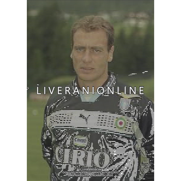 26-07-1998 VIGO DI FASSA-PRIMI PIANI ROSA GIOCATORI LAZIO CALCIO NELLA FOTO LUCA MARCHEGIANI AG ALDO LIVERANI SAS