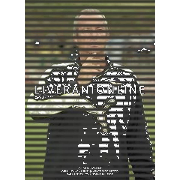 26-07-1998 VIGO DI FASSA-PRIMI PIANI ROSA GIOCATORI LAZIO CALCIO NELLA FOTO LUCIANO SPINOSI ALLENATORE IN SECONDA LAZIO CALCIO AG ALDO LIVERANI SAS