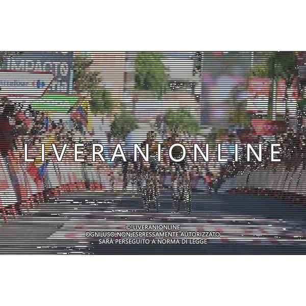 06-09-2022 Vuelta A Espana; Tappa 16 Sanlucar De Barrameda - Tomares; 2022, Jumbo - Visma; Roglic, Primoz; Teunissen, Mike; Tomares; ©SIROTTI/AGENZIA ALDO LIVERANI SAS