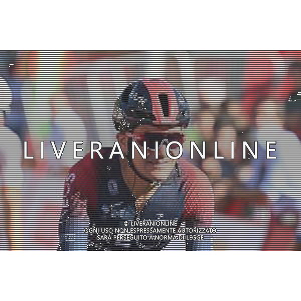 06-09-2022 Vuelta A Espana; Tappa 16 Sanlucar De Barrameda - Tomares; 2022, Ineos - Grenadiers; Carapaz Antonio, Richard Antonio; Tomares; ©SIROTTI/AGENZIA ALDO LIVERANI SAS
