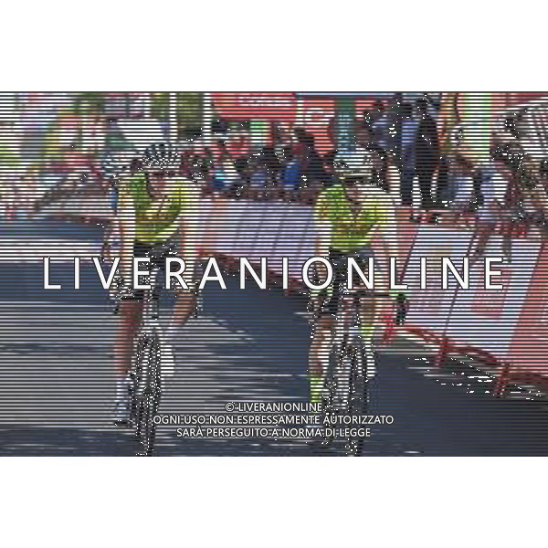 06-09-2022 Vuelta A Espana; Tappa 16 Sanlucar De Barrameda - Tomares; 2022, Arkea - Samsic; Gesbert, Elie; Owsian, Lukasz; Tomares; ©SIROTTI/AGENZIA ALDO LIVERANI SAS