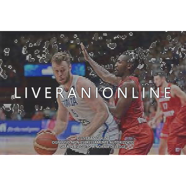 © TVRG Nicolo\' Melli (Italia) e Jaleen Devon Smith (Croazia) Italia vs Croazia Assago (MI) 06-09-2022 Forum di Assago FIBA EuroBasket 2022 Milano - gameday 4 foto Roberto Garavaglia/ag. Aldo Liverani sas/AGENZIA ALDO LIVERANI SAS