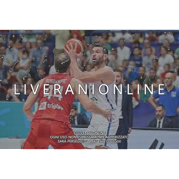 © TVRG Giampaolo Ricci (Italia) Italia vs Croazia Assago (MI) 06-09-2022 Forum di Assago FIBA EuroBasket 2022 Milano - gameday 4 foto Roberto Garavaglia/ag. Aldo Liverani sas/AGENZIA ALDO LIVERANI SAS