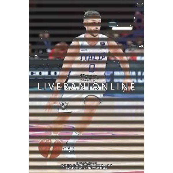 © TVRG Marco Spissu (Italia) Italia vs Croazia Assago (MI) 06-09-2022 Forum di Assago FIBA EuroBasket 2022 Milano - gameday 4 foto Roberto Garavaglia/ag. Aldo Liverani sas/AGENZIA ALDO LIVERANI SAS