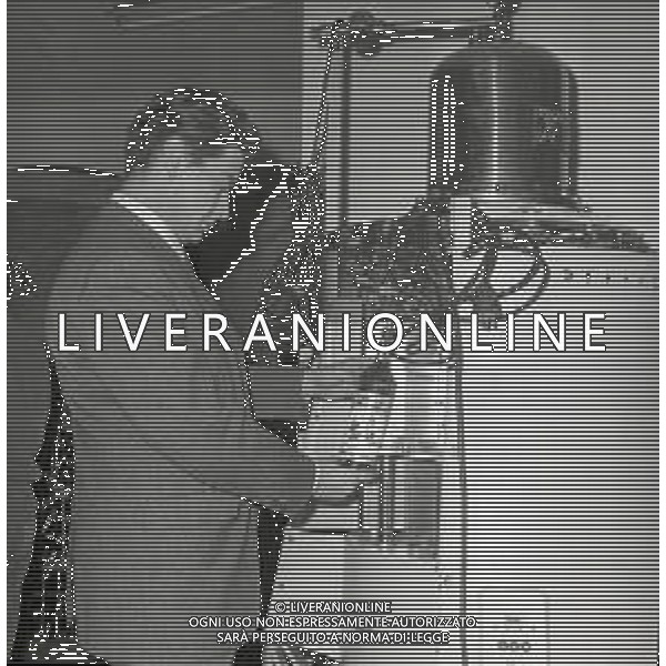 1967 BERTINORO CANTINA VINICOLA DI GUIDO MUSSOLINI FIGLIO DI VITTORIO MUSSOLINI NELLA FOTO GUIDO MUSSOLINI NELLA SUA AZIENDA VINICOLA AG ALDO LIVERANI SAS
