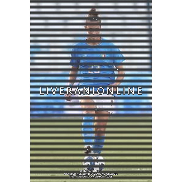 ITALIA - ROMANIA Gara di qualificazione ai mondiali femminili del 2023 - 06/09/2022 nella foto: Martina Lenzini (Italy) ©Claudio Zamagni/Agenzia Aldo Liverani /AGENZIA ALDO LIVERANI SAS