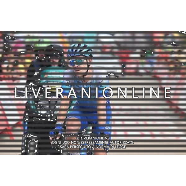 07-09-2022 Vuelta A Espana; Tappa 17 Aracena - Monasterio De Tentudia; 2022, Bikeexchange - Jayco; Craddock, Lawson; Monasterio De Tentudia; ©SIROTTI/AGENZIA ALDO LIVERANI SAS