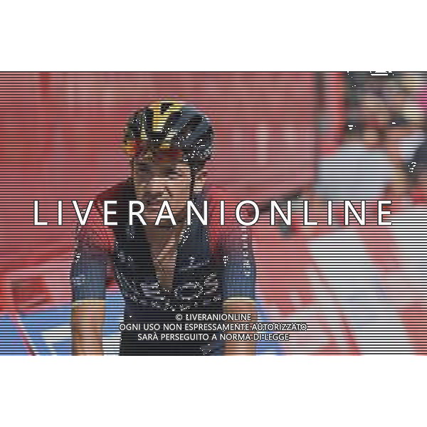 07-09-2022 Vuelta A Espana; Tappa 17 Aracena - Monasterio De Tentudia; 2022, Ineos - Grenadiers; Carapaz Antonio, Richard Antonio; Monasterio De Tentudia; ©SIROTTI/AGENZIA ALDO LIVERANI SAS