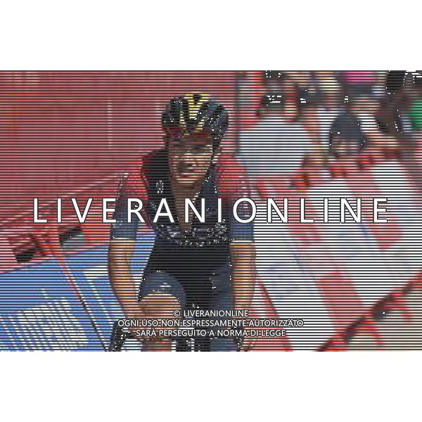 07-09-2022 Vuelta A Espana; Tappa 17 Aracena - Monasterio De Tentudia; 2022, Ineos - Grenadiers; Carapaz Antonio, Richard Antonio; Monasterio De Tentudia; ©SIROTTI/AGENZIA ALDO LIVERANI SAS