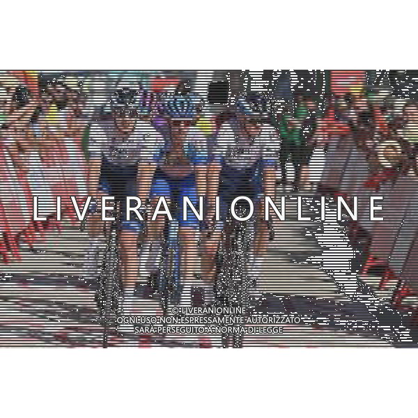07-09-2022 Vuelta A Espana; Tappa 17 Aracena - Monasterio De Tentudia; 2022, Israel - Premier Tech; Impey, Daryl; Froome, Christopher; Monasterio De Tentudia; ©SIROTTI/AGENZIA ALDO LIVERANI SAS