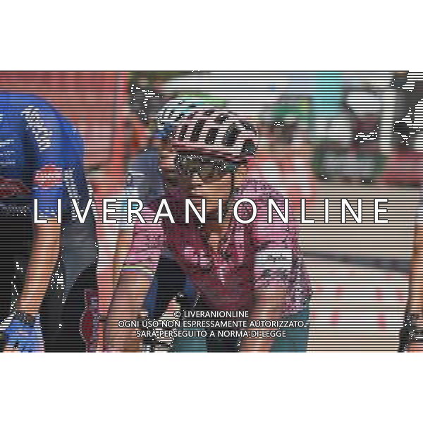 07-09-2022 Vuelta A Espana; Tappa 17 Aracena - Monasterio De Tentudia; 2022, Ef Education - Easypost; Caicedo, Jonathan; Monasterio De Tentudia; ©SIROTTI/AGENZIA ALDO LIVERANI SAS