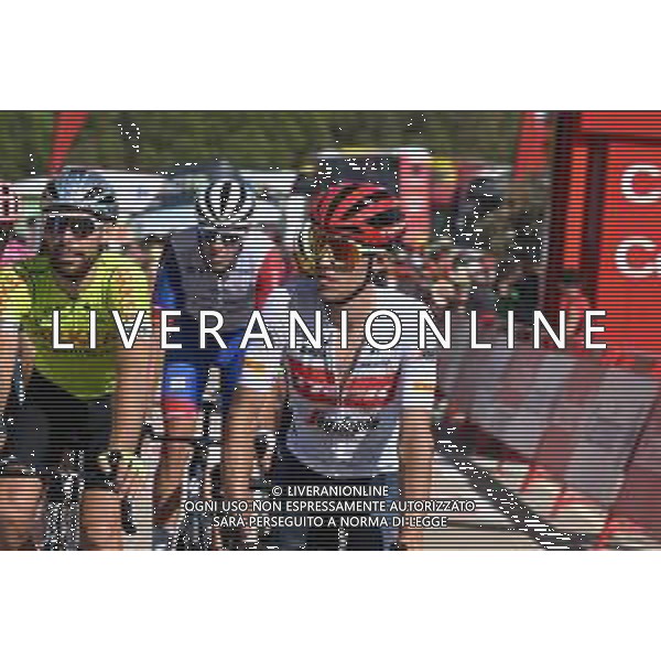 07-09-2022 Vuelta A Espana; Tappa 17 Aracena - Monasterio De Tentudia; 2022, Trek - Segafredo; Lopez Perez, Juan Pedro; Monasterio De Tentudia; ©SIROTTI/AGENZIA ALDO LIVERANI SAS