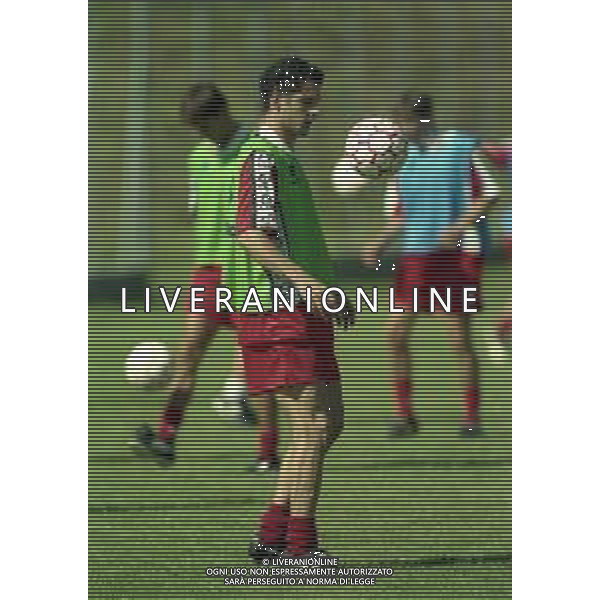1997 ENEGO - RITIRO LANEROSSI VICENZA CALCIO NELLA FOTO GIACOMO DICARA AG ALDO LIVERANI SAS