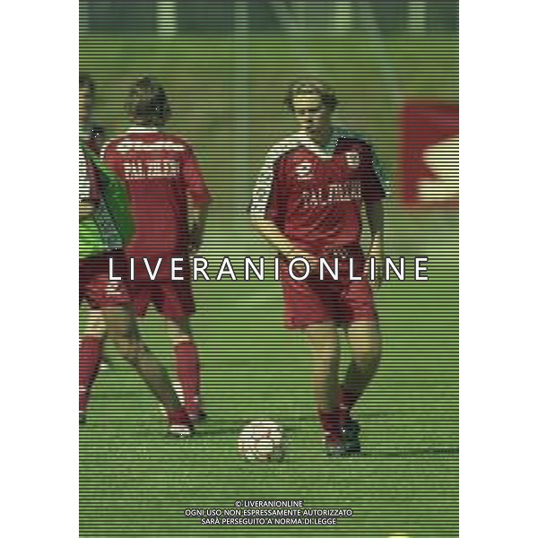 1997 ENEGO - RITIRO LANEROSSI VICENZA CALCIO NELLA FOTO ROBERTO BARONIO AG ALDO LIVERANI SAS
