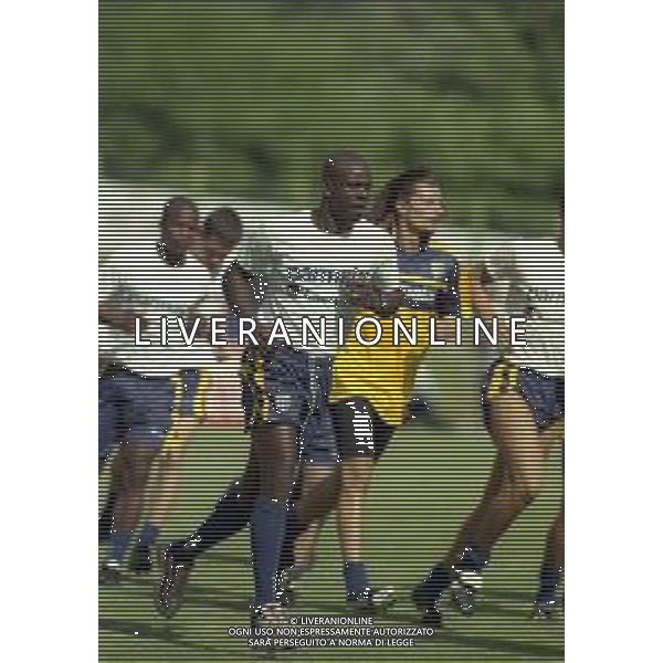 1999 ALLENAMENTO PARMA CALCIO NELLA FOTO LILIAN THURAM AG ALDO LIVERANI SAS