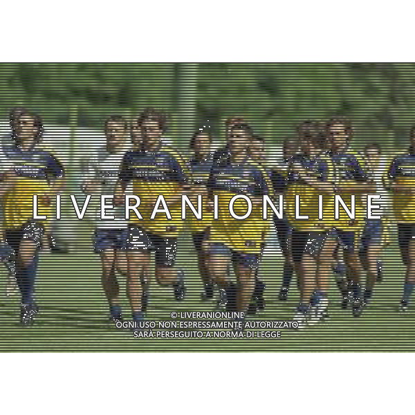 1999 ALLENAMENTO PARMA CALCIO NELLA FOTO ALLENAMENTO PARMA CALCIO AG ALDO LIVERANI SAS