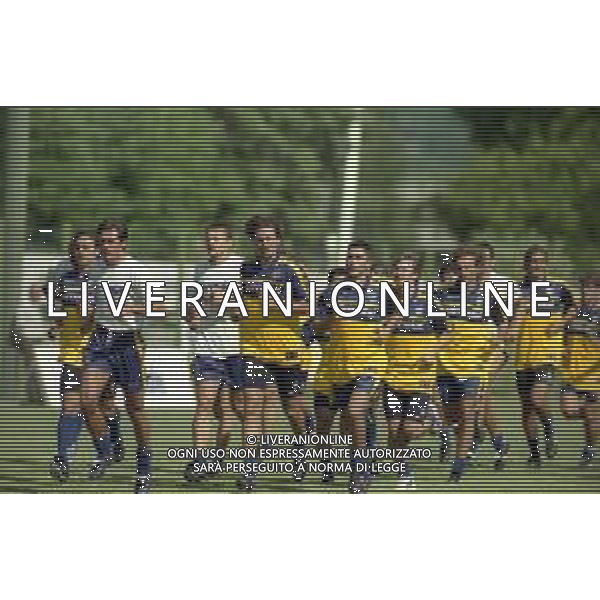 1999 ALLENAMENTO PARMA CALCIO NELLA FOTO ALLENAMENTO PARMA CALCIO AG ALDO LIVERANI SAS