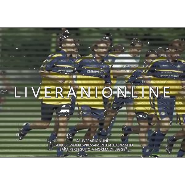 1999 ALLENAMENTO PARMA CALCIO NELLA FOTO ALLENAMENTO PARMA CALCIO AG ALDO LIVERANI SAS