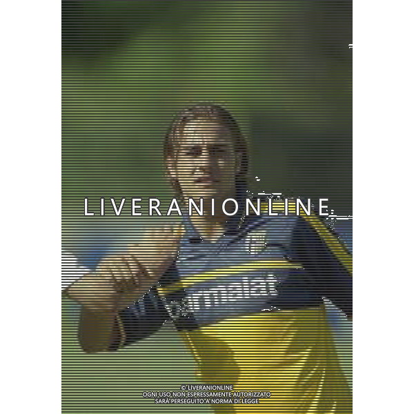 1999 ALLENAMENTO PARMA CALCIO NELLA FOTO FABIO CANNAVARO AG ALDO LIVERANI SAS