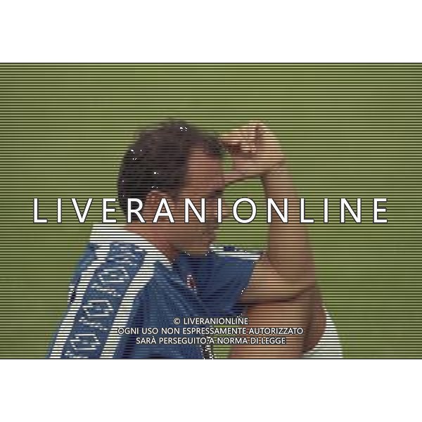 1999 MEZZANO DI PRIMIERO RITIRO BARI CALCIO NELLA FOTO RODOLFO GIORGETTI AG ALDO LIVERANI SAS