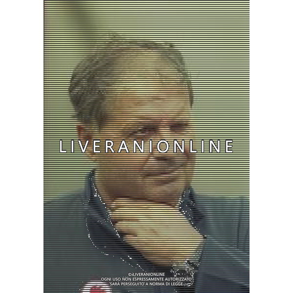 1999 MEZZANO DI PRIMIERO RITIRO BARI CALCIO NELLA FOTO EUGENIO FASCETTI ALLENATORE BARI CALCIO AG ALDO LIVERANI SAS