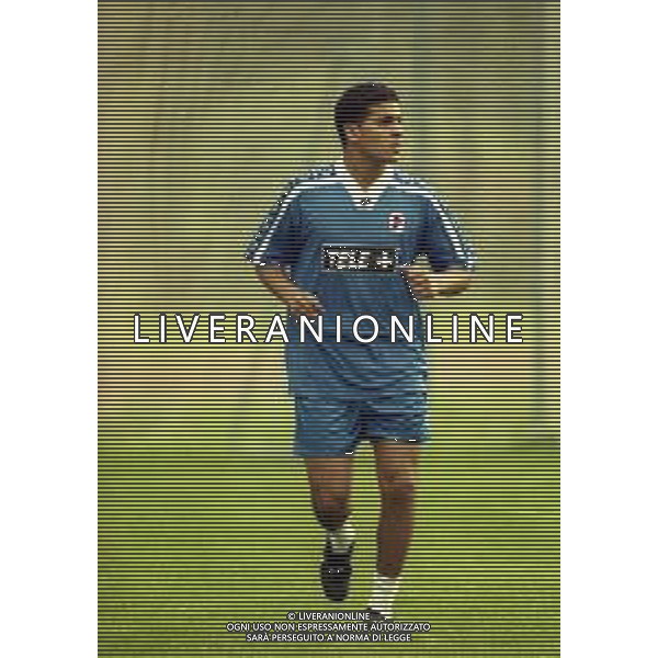 1999 MEZZANO DI PRIMIERO RITIRO BARI CALCIO NELLA FOTO HANY SAID AG ALDO LIVERANI SAS