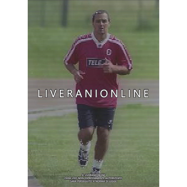 1999 MEZZANO DI PRIMIERO RITIRO BARI CALCIO NELLA FOTO ATTILIO GREGORI AG ALDO LIVERANI SAS