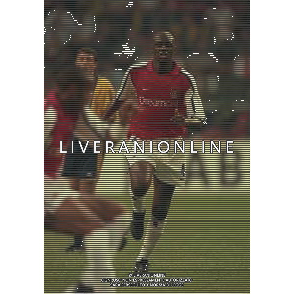 05-08-2000 AMSTERDAM -TORNEO INTERNAZIONALE DI CALCIO AJAX-ARSENAL 2-0 NELLA FOTO PATRICK VIEIRA AG ALDO LIVERANI SAS