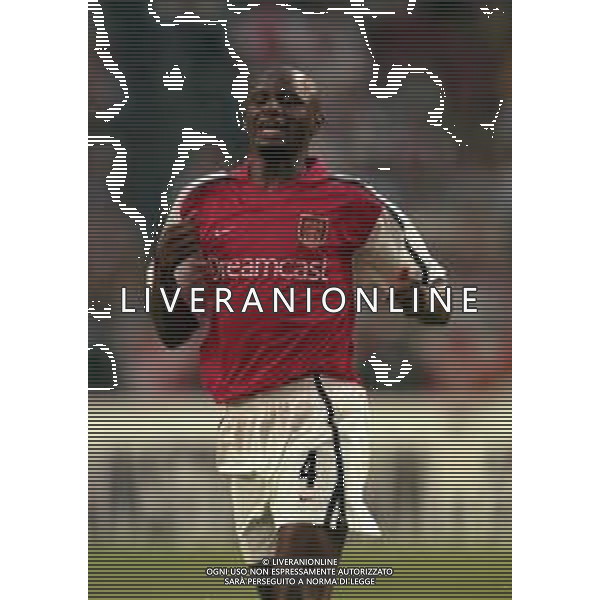 05-08-2000 AMSTERDAM -TORNEO INTERNAZIONALE DI CALCIO AJAX-ARSENAL 2-0 NELLA FOTO PATRICK VIEIRA AG ALDO LIVERANI SAS