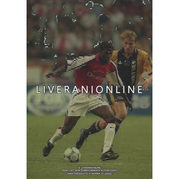 05-08-2000 AMSTERDAM -TORNEO INTERNAZIONALE DI CALCIO AJAX-ARSENAL 2-0 NELLA FOTO LAUREN AG ALDO LIVERANI SAS
