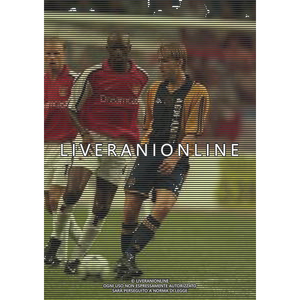 05-08-2000 AMSTERDAM -TORNEO INTERNAZIONALE DI CALCIO AJAX-ARSENAL 2-0 NELLA FOTO ANDRE BERGDOLMO AG ALDO LIVERANI SAS