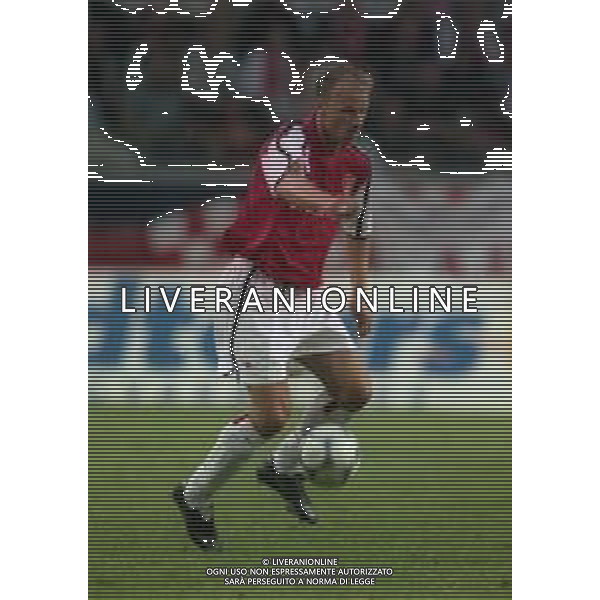 05-08-2000 AMSTERDAM -TORNEO INTERNAZIONALE DI CALCIO AJAX-ARSENAL 2-0 NELLA FOTO DENNIS BERGKAMP AG ALDO LIVERANI SAS