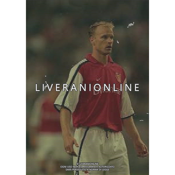 05-08-2000 AMSTERDAM -TORNEO INTERNAZIONALE DI CALCIO AJAX-ARSENAL 2-0 NELLA FOTO DENNIS BERGKAMP AG ALDO LIVERANI SAS