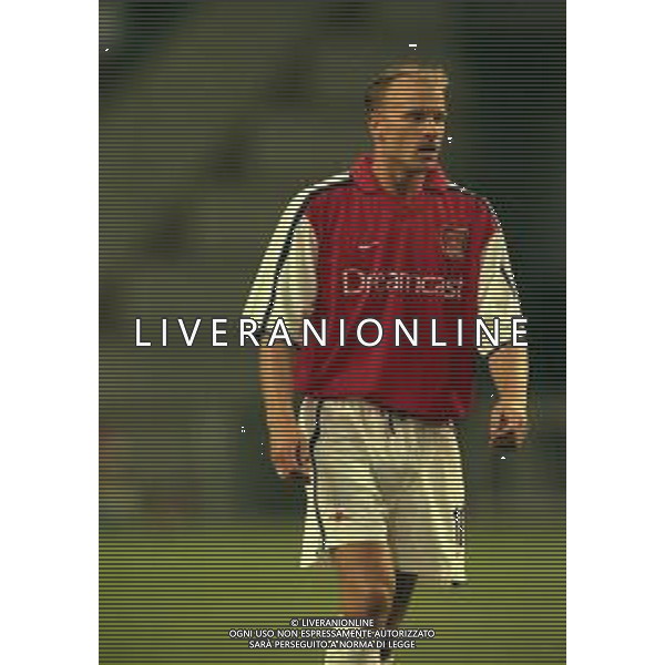 05-08-2000 AMSTERDAM -TORNEO INTERNAZIONALE DI CALCIO AJAX-ARSENAL 2-0 NELLA FOTO DENNIS BERGKAMP AG ALDO LIVERANI SAS