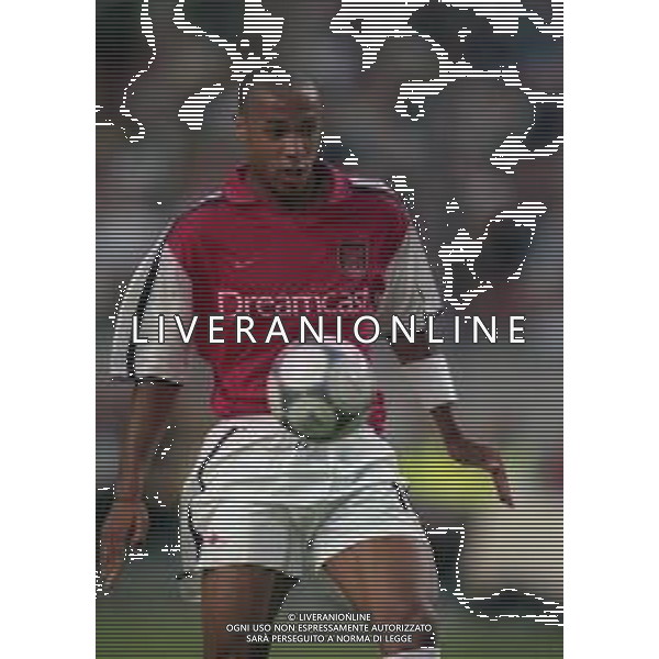 05-08-2000 AMSTERDAM -TORNEO INTERNAZIONALE DI CALCIO AJAX-ARSENAL 2-0 NELLA FOTO THIERRY HENRY AG ALDO LIVERANI SAS