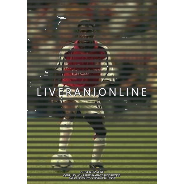 05-08-2000 AMSTERDAM -TORNEO INTERNAZIONALE DI CALCIO AJAX-ARSENAL 2-0 NELLA FOTO LAUREN AG ALDO LIVERANI SAS