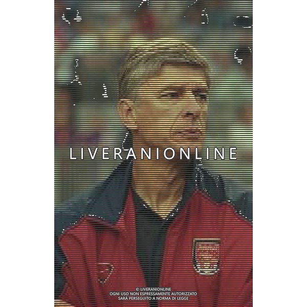 05-08-2000 AMSTERDAM -TORNEO INTERNAZIONALE DI CALCIO AJAX-ARSENAL 2-0 NELLA FOTO ARSENE WENGER ALLENATORE ARSENAL CALCIO AG ALDO LIVERANI SAS