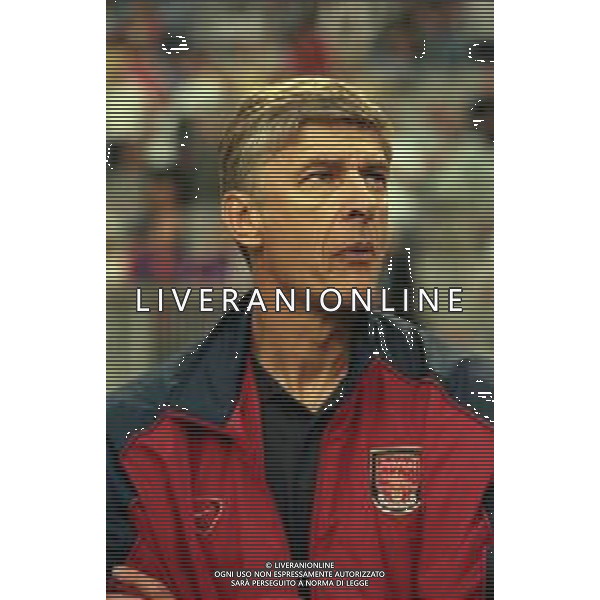 05-08-2000 AMSTERDAM -TORNEO INTERNAZIONALE DI CALCIO AJAX-ARSENAL 2-0 NELLA FOTO ARSENE WENGER ALLENATORE ARSENAL CALCIO AG ALDO LIVERANI SAS