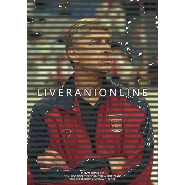 05-08-2000 AMSTERDAM -TORNEO INTERNAZIONALE DI CALCIO AJAX-ARSENAL 2-0 NELLA FOTO ARSENE WENGER ALLENATORE ARSENAL CALCIO AG ALDO LIVERANI SAS