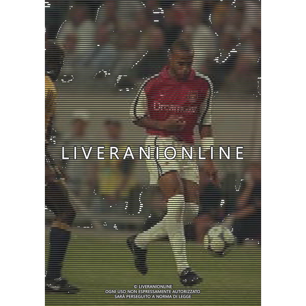 05-08-2000 AMSTERDAM -TORNEO INTERNAZIONALE DI CALCIO AJAX-ARSENAL 2-0 NELLA FOTO THIERRY HENRY AG ALDO LIVERANI SAS