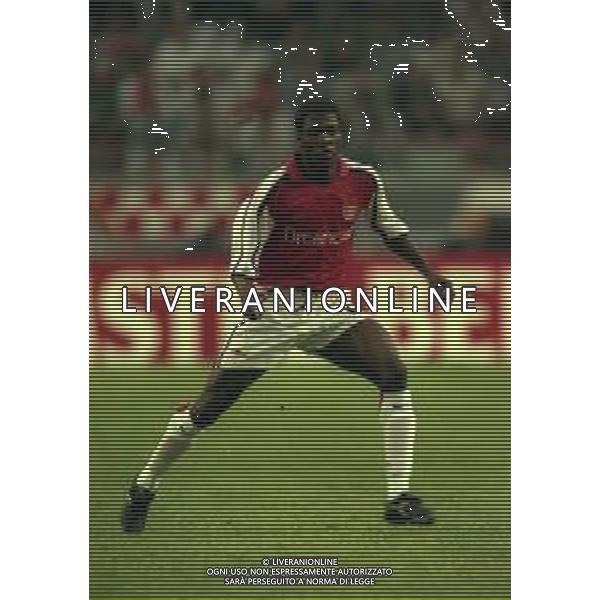 05-08-2000 AMSTERDAM -TORNEO INTERNAZIONALE DI CALCIO AJAX-ARSENAL 2-0 NELLA FOTO LAUREN AG ALDO LIVERANI SAS