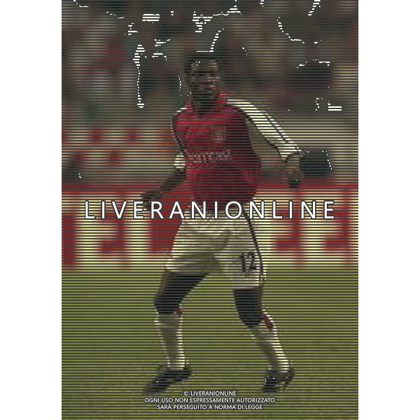 05-08-2000 AMSTERDAM -TORNEO INTERNAZIONALE DI CALCIO AJAX-ARSENAL 2-0 NELLA FOTO LAUREN AG ALDO LIVERANI SAS