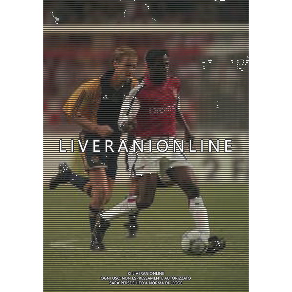05-08-2000 AMSTERDAM -TORNEO INTERNAZIONALE DI CALCIO AJAX-ARSENAL 2-0 NELLA FOTO LAUREN AG ALDO LIVERANI SAS