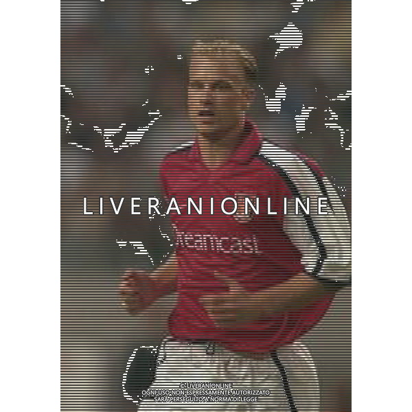 05-08-2000 AMSTERDAM -TORNEO INTERNAZIONALE DI CALCIO AJAX-ARSENAL 2-0 NELLA FOTO DENNIS BERGKAMP AG ALDO LIVERANI SAS